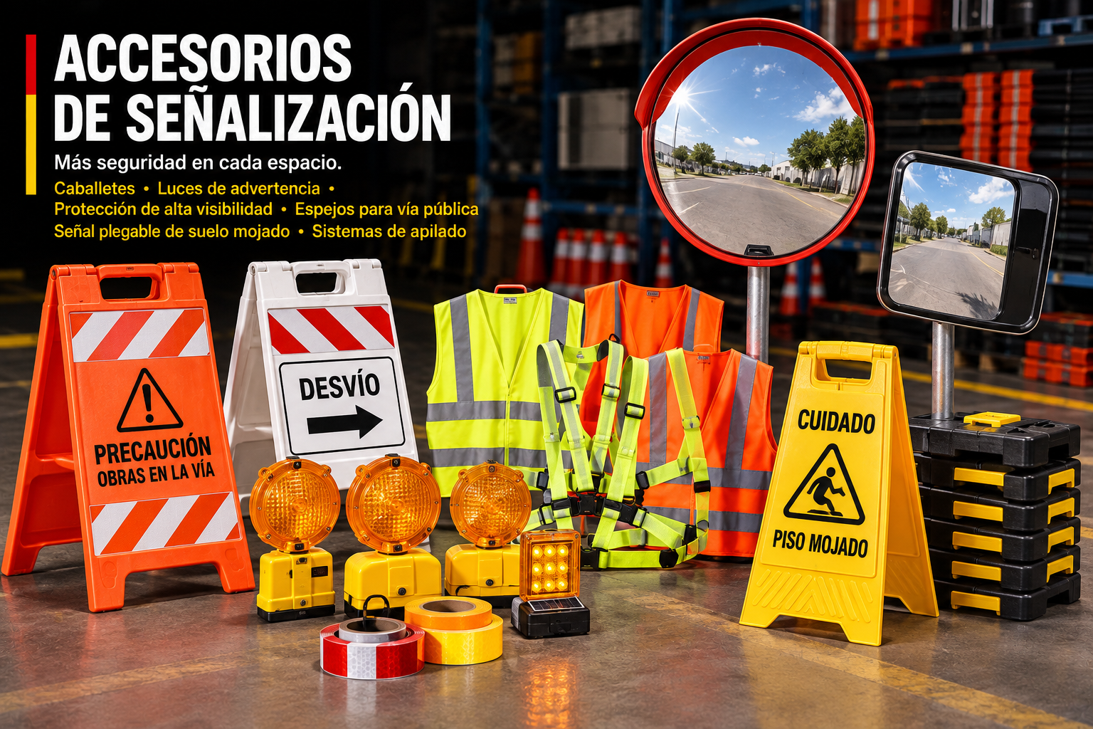 Accesorios y complementos para señalización